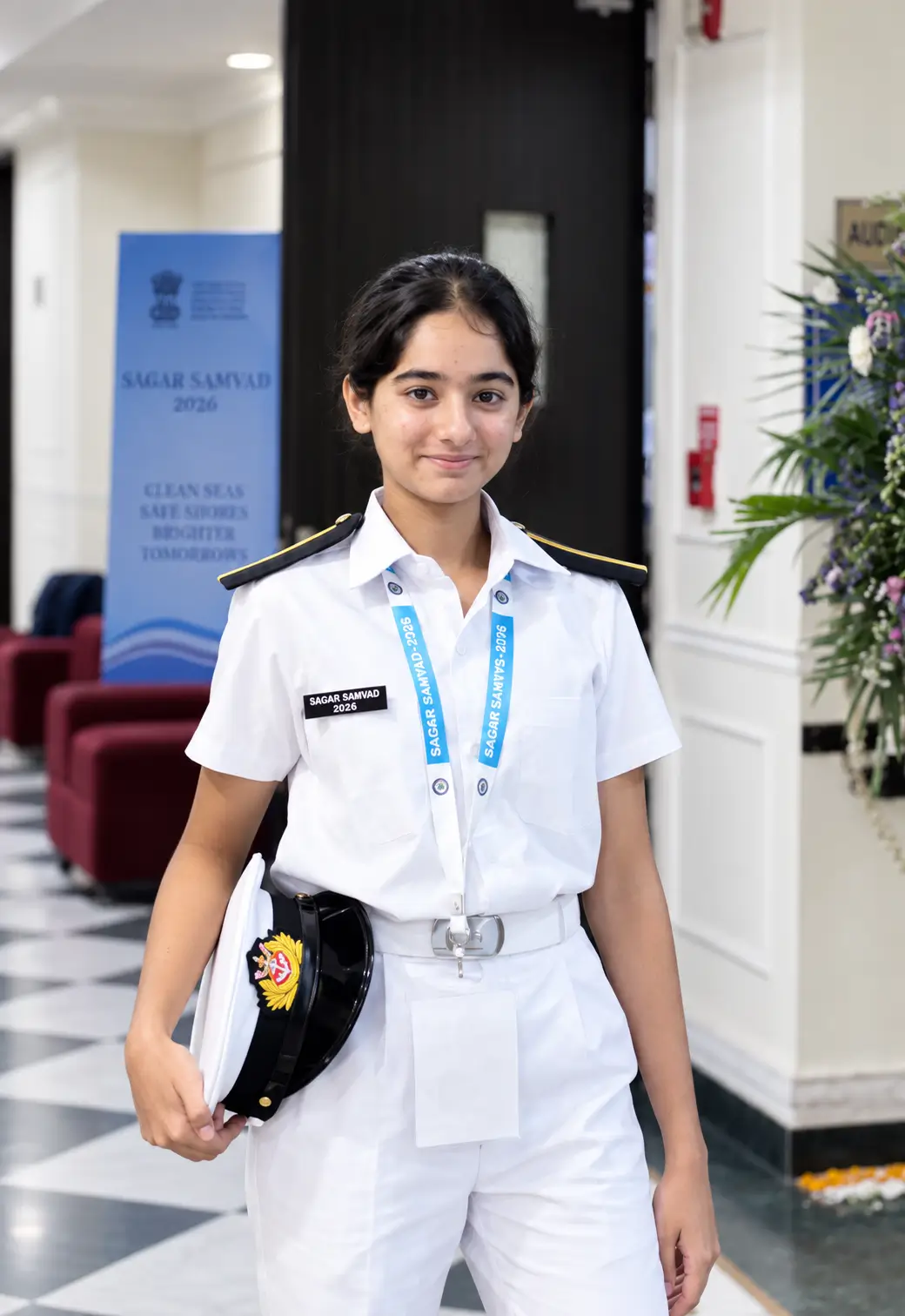Sargam Kariyala, Deck Cadet — Rife Academy Merchant Navy student